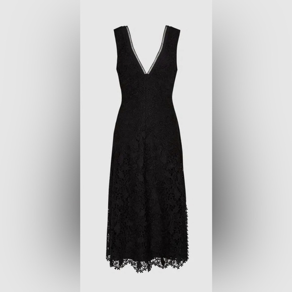 Reiss Barbara Lace midi dress - Picture 5 of 11